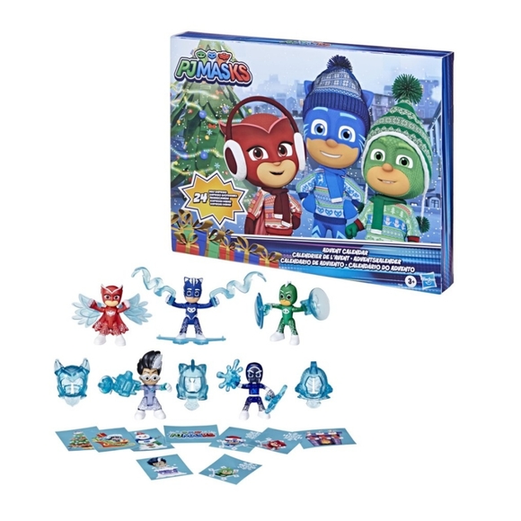 PJ Masks Catboy Owlette Gekko Superhero Toys Kids Christmas Advent Calendar NEW - Picture 4 of 12